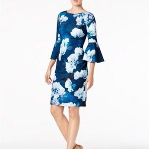 🌟 HP 🌟 CK dress with peplum sleeves